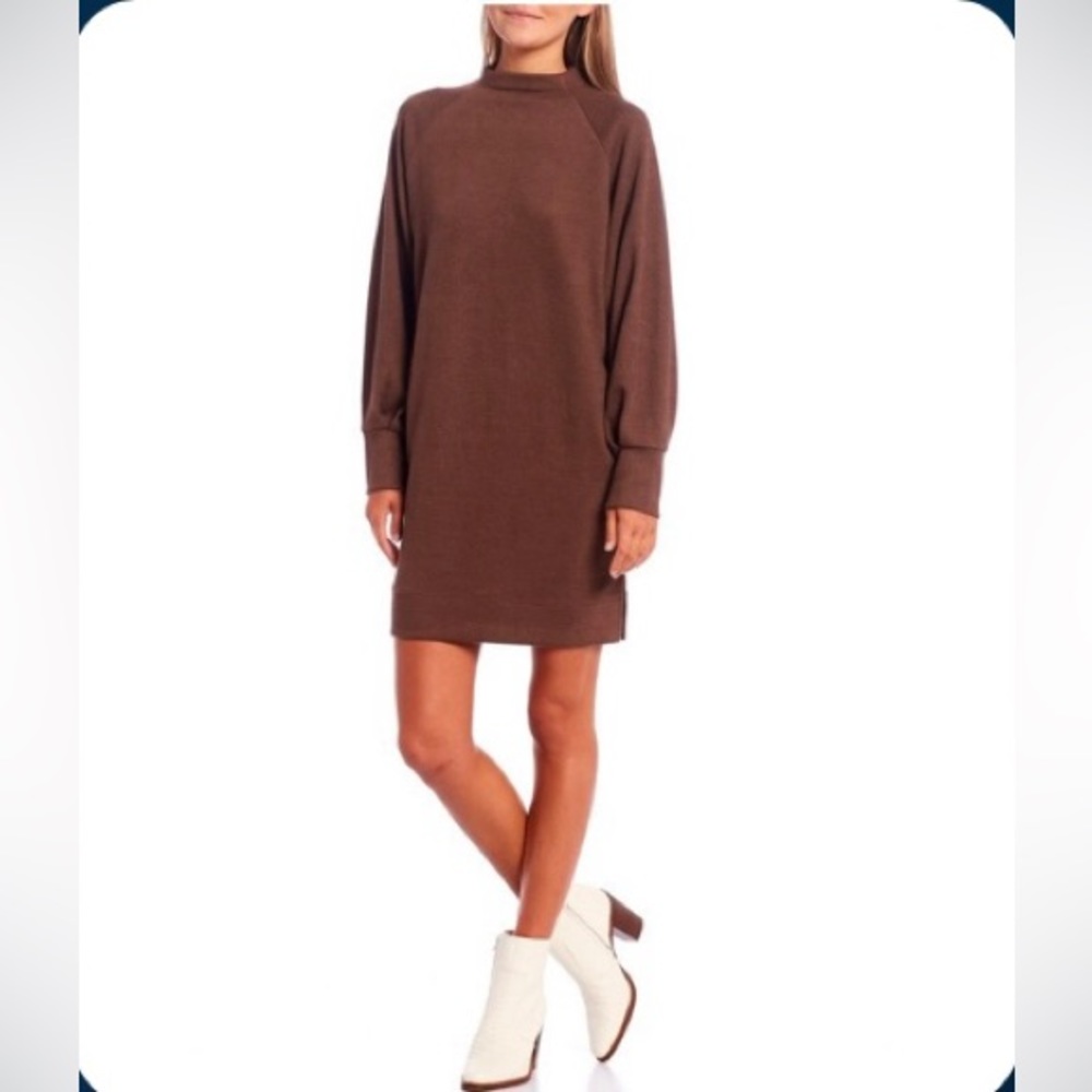 Long sleeve sweater dress